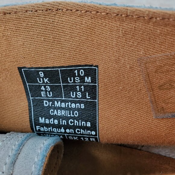 Dr. Martens Cabrillo Men's Size 10 - Picture 8 of 8